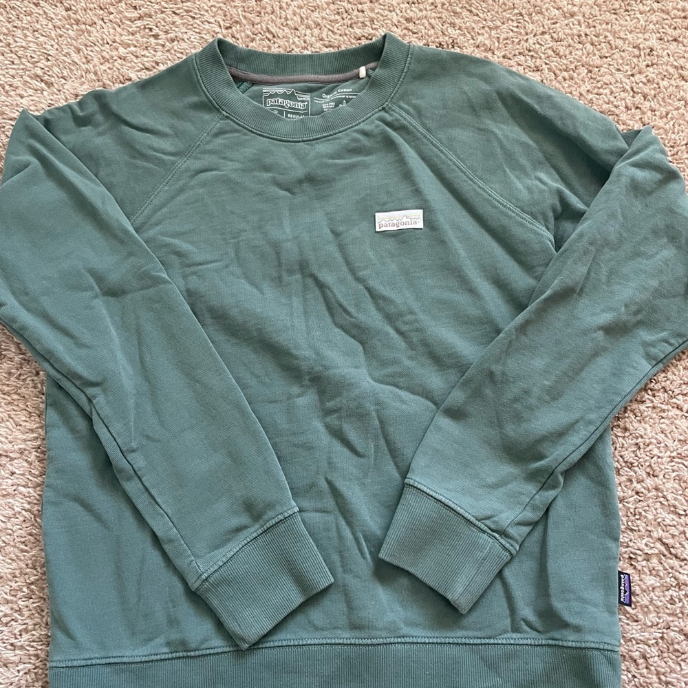 Green Crewneck Sweater